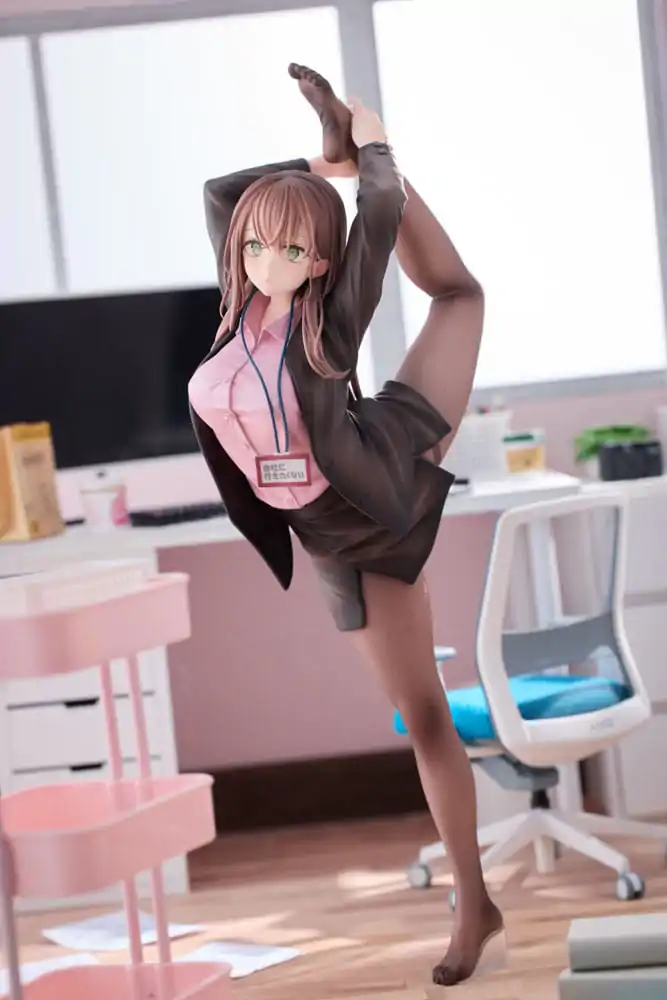 Figurka PVC Original Character 1/6 OL-chan Who Doesn't Want to Go to Work Pink Ver. Deluxe Edition 26 cm zdjęcie produktu