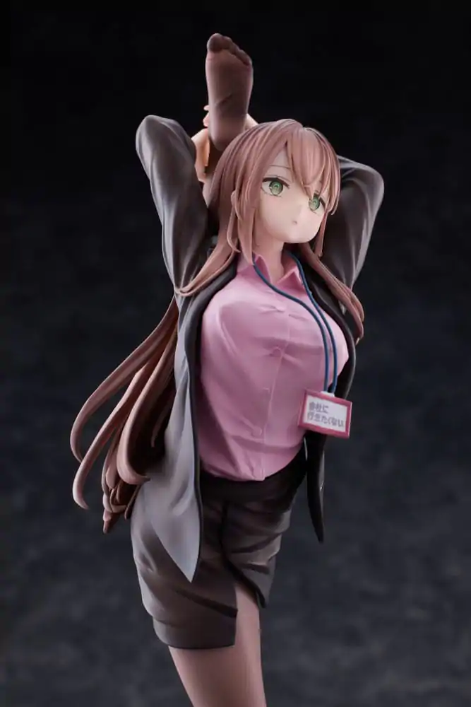 Figurka PVC Original Character 1/6 OL-chan Who Doesn't Want to Go to Work Pink Ver. Deluxe Edition 26 cm zdjęcie produktu