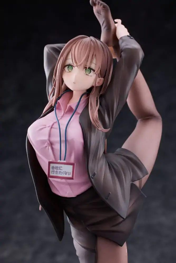 Figurka PVC Original Character 1/6 OL-chan, Która Nie Chce Iść Do Pracy, Różowa Wersja, 26 cm zdjęcie produktu