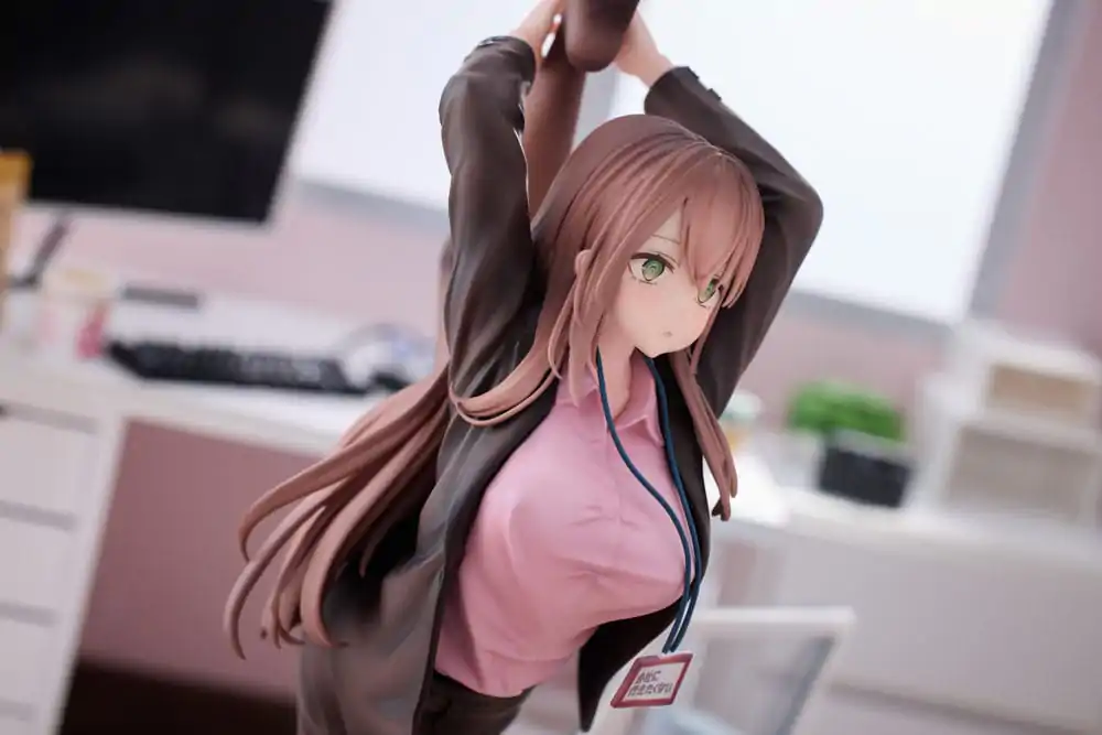 Figurka PVC Original Character 1/6 OL-chan, Która Nie Chce Iść Do Pracy, Różowa Wersja, 26 cm zdjęcie produktu