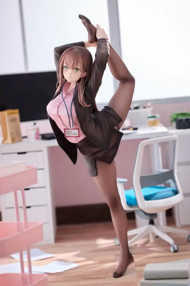 Figurka PVC Original Character 1/6 OL-chan, Która Nie Chce Iść Do Pracy, Różowa Wersja, 26 cm zdjęcie produktu