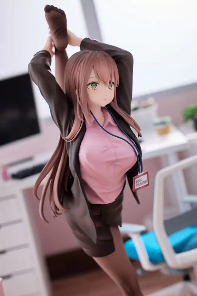 Figurka PVC Original Character 1/6 OL-chan, Która Nie Chce Iść Do Pracy, Różowa Wersja, 26 cm zdjęcie produktu