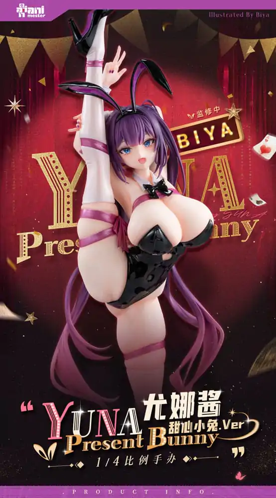 Oryginalna Statua Postaci 1/4 Present Bunny Yuna Chan 48 cm zdjęcie produktu