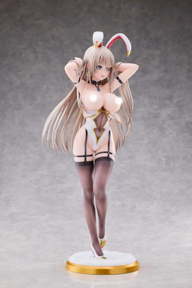 Figurka PVC Original Character 1/4 Biały Króliczek Onee-san Ilustrowana przez sakiyamama 43 cm zdjęcie produktu