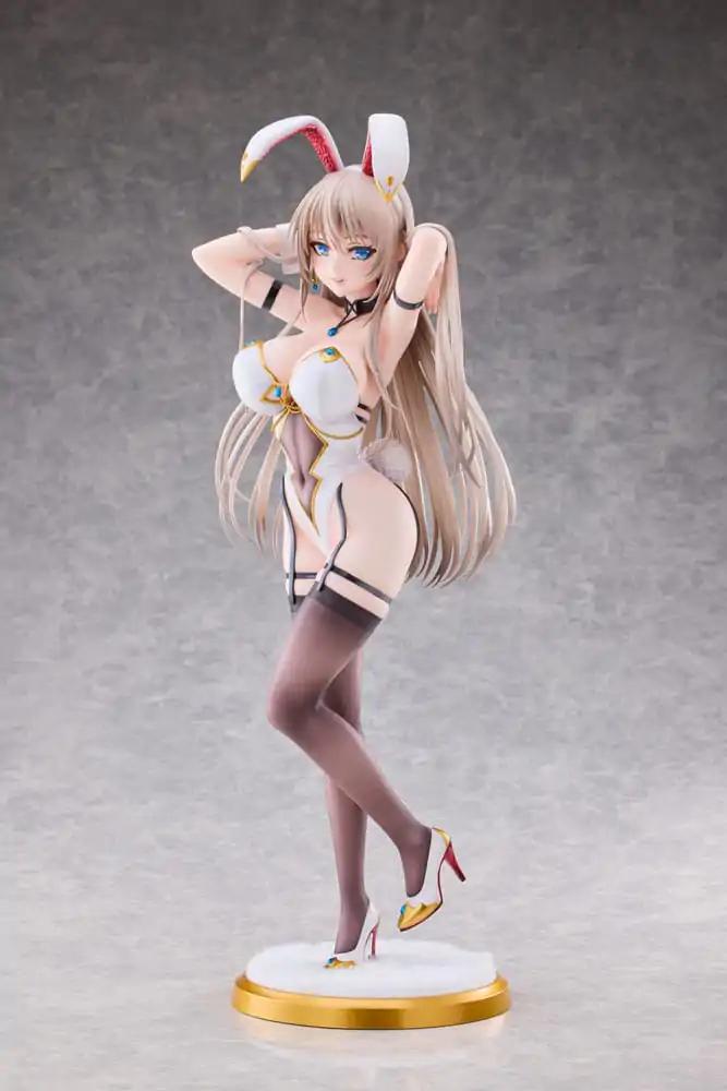 Figurka PVC Original Character 1/4 Biały Króliczek Onee-san Ilustrowana przez sakiyamama 43 cm zdjęcie produktu