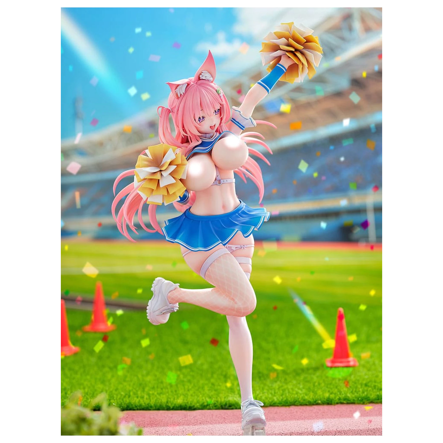 Original Character Statue 1/5 Kemomimi Cheer Girl illustration by Yatanuki Kei DX Version 35 cm zdjęcie produktu