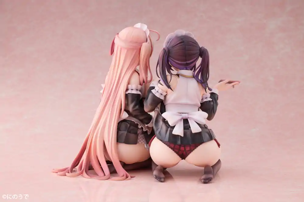Oryginalne Figurki PVC Postaci 1/5 2-Set Koho Miya & Otsuhane Fuwari, ilustracja Ninoude 18 cm zdjęcie produktu