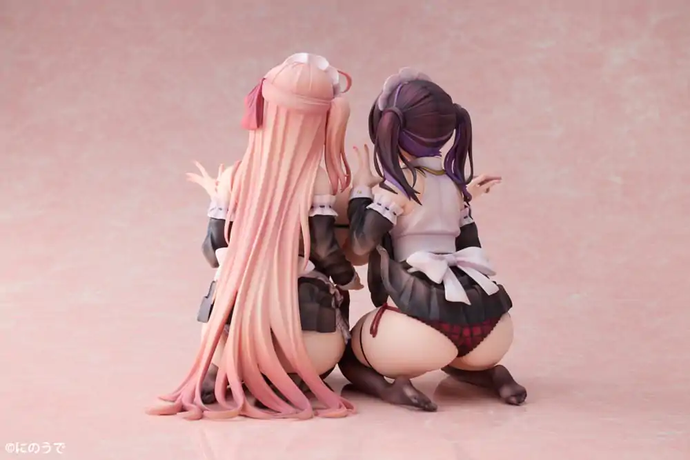 Oryginalne Figurki PVC Postaci 1/5 2-Set Koho Miya & Otsuhane Fuwari, ilustracja Ninoude 18 cm zdjęcie produktu