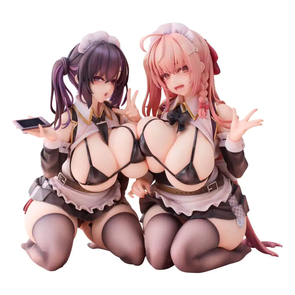 Oryginalne Figurki PVC Postaci 1/5 2-Set Koho Miya & Otsuhane Fuwari, ilustracja Ninoude 18 cm zdjęcie produktu