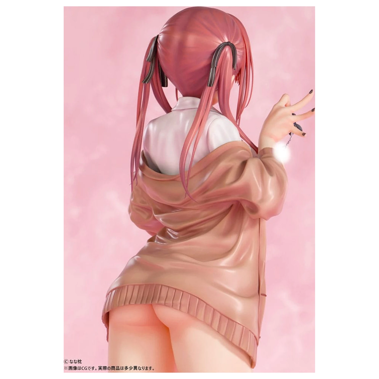 Statua Oryginalnej Postaci 1/5 Rudo-włosa Gyaru-Chan Bare Face Ver. Ilustracja Nanamakura 29 cm zdjęcie produktu
