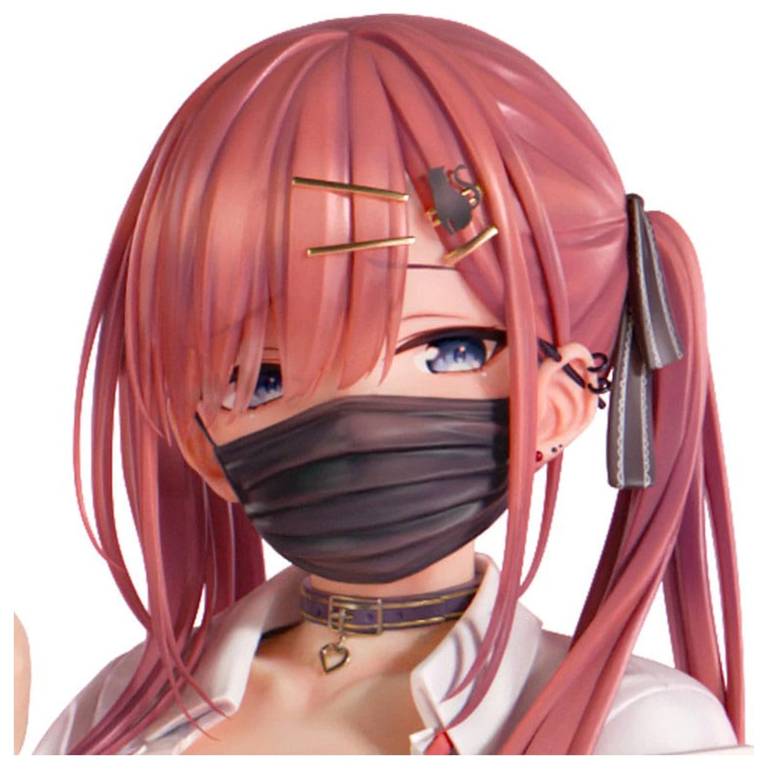Figurka Original Character 1/5 Rudo-włosa Gyaru-Chan w masce, ilustracja Nanamakura, 29 cm zdjęcie produktu