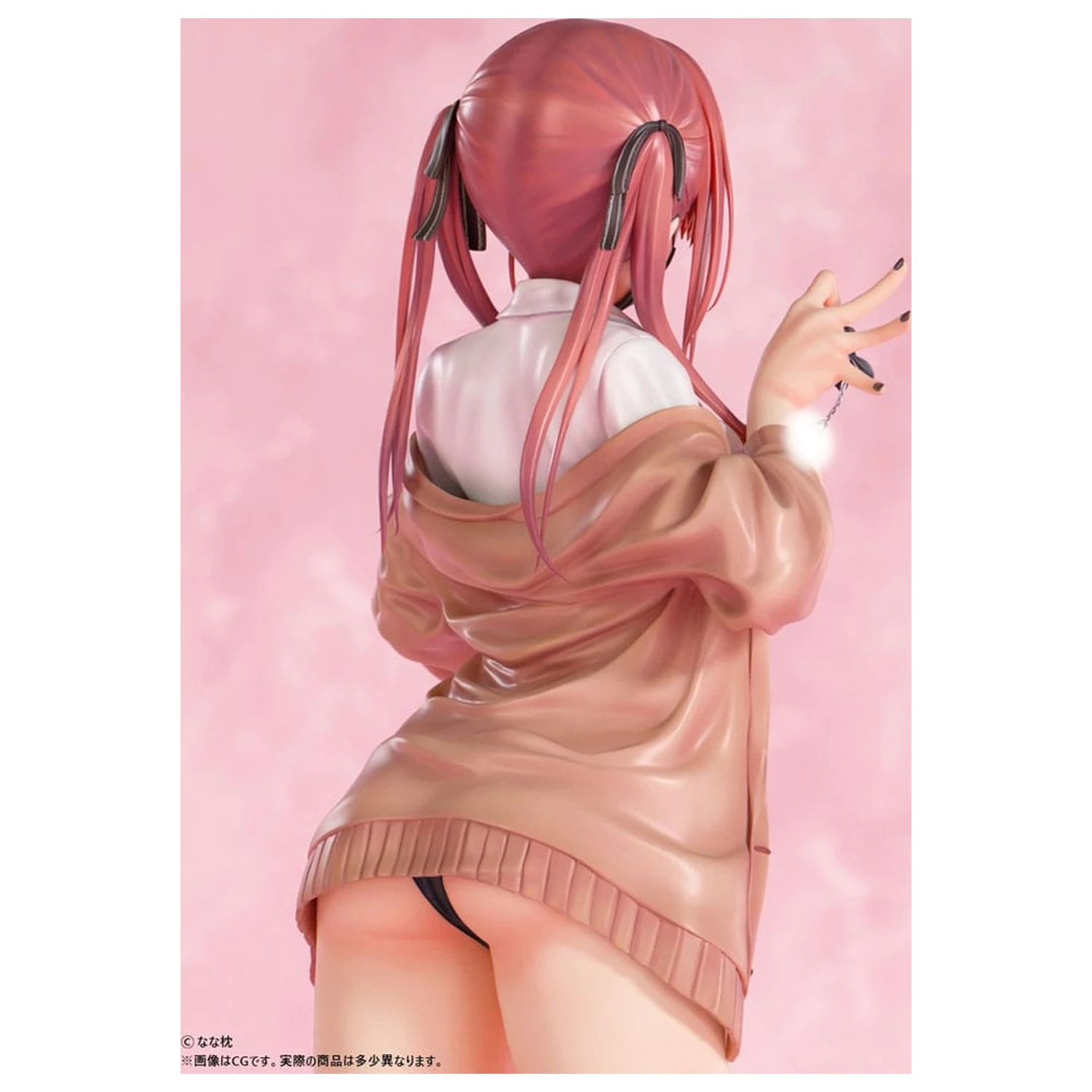 Figurka Original Character 1/5 Rudo-włosa Gyaru-Chan w masce, ilustracja Nanamakura, 29 cm zdjęcie produktu