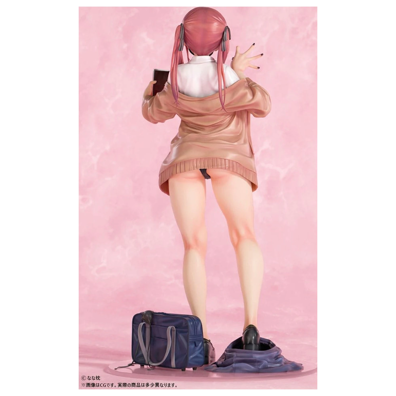 Figurka Original Character 1/5 Rudo-włosa Gyaru-Chan w masce, ilustracja Nanamakura, 29 cm zdjęcie produktu