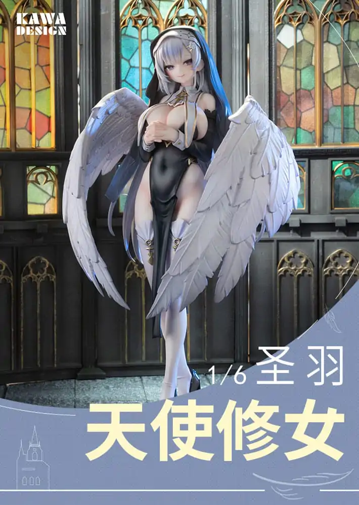 Figurka z PVC Oryginalna Postać 1/6 Anielska Siostra Święte Skrzydło Deluxe Edition 28 cm zdjęcie produktu