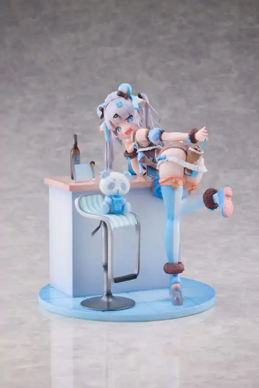 Figurka Original Character Statue 1/6 Blue Panda Coffee by Henriita 19 cm zdjęcie produktu