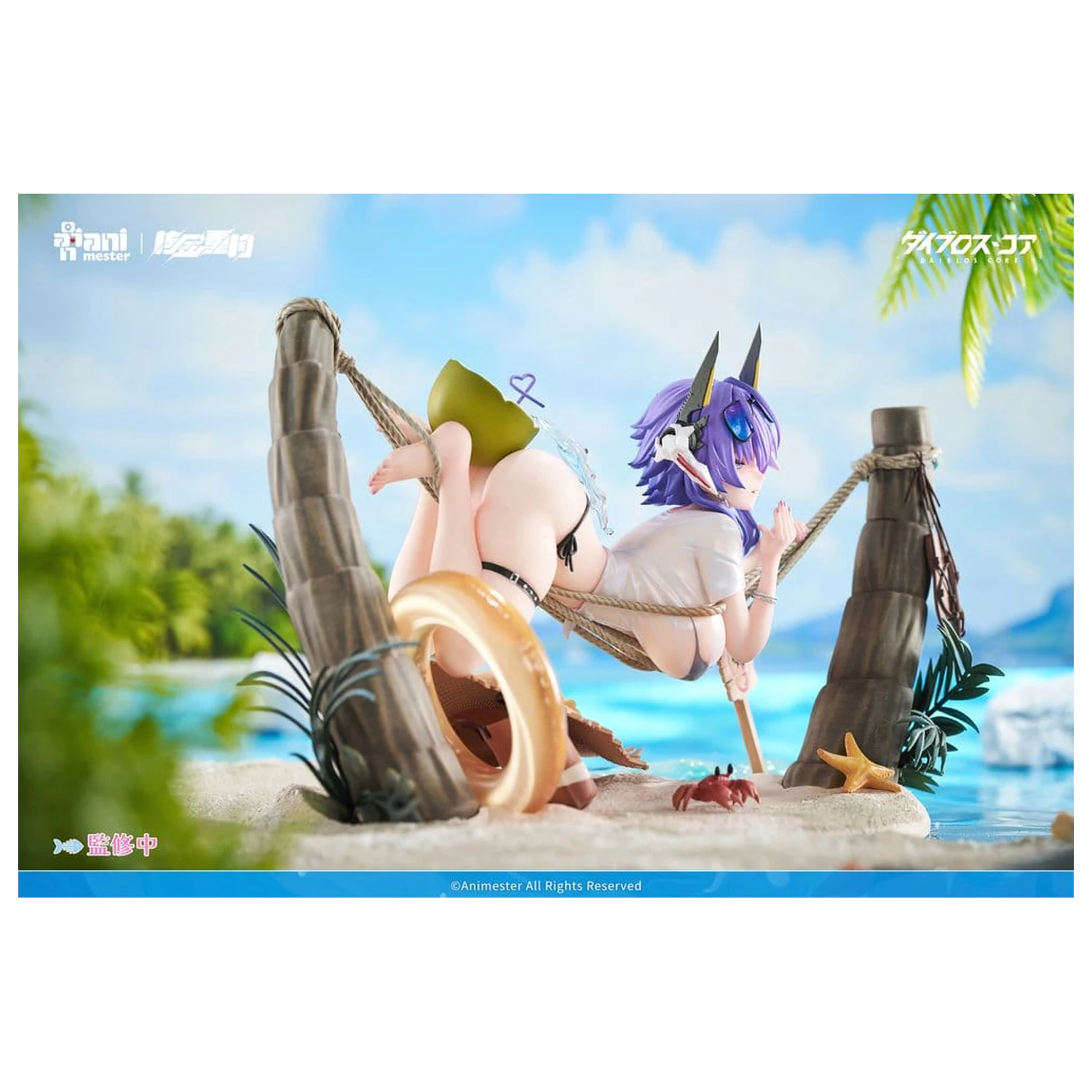 Original Character figurka z PVC 1/6 Bright Summer Barbera·Red ilustracja DaiblosCore 14 cm zdjęcie produktu