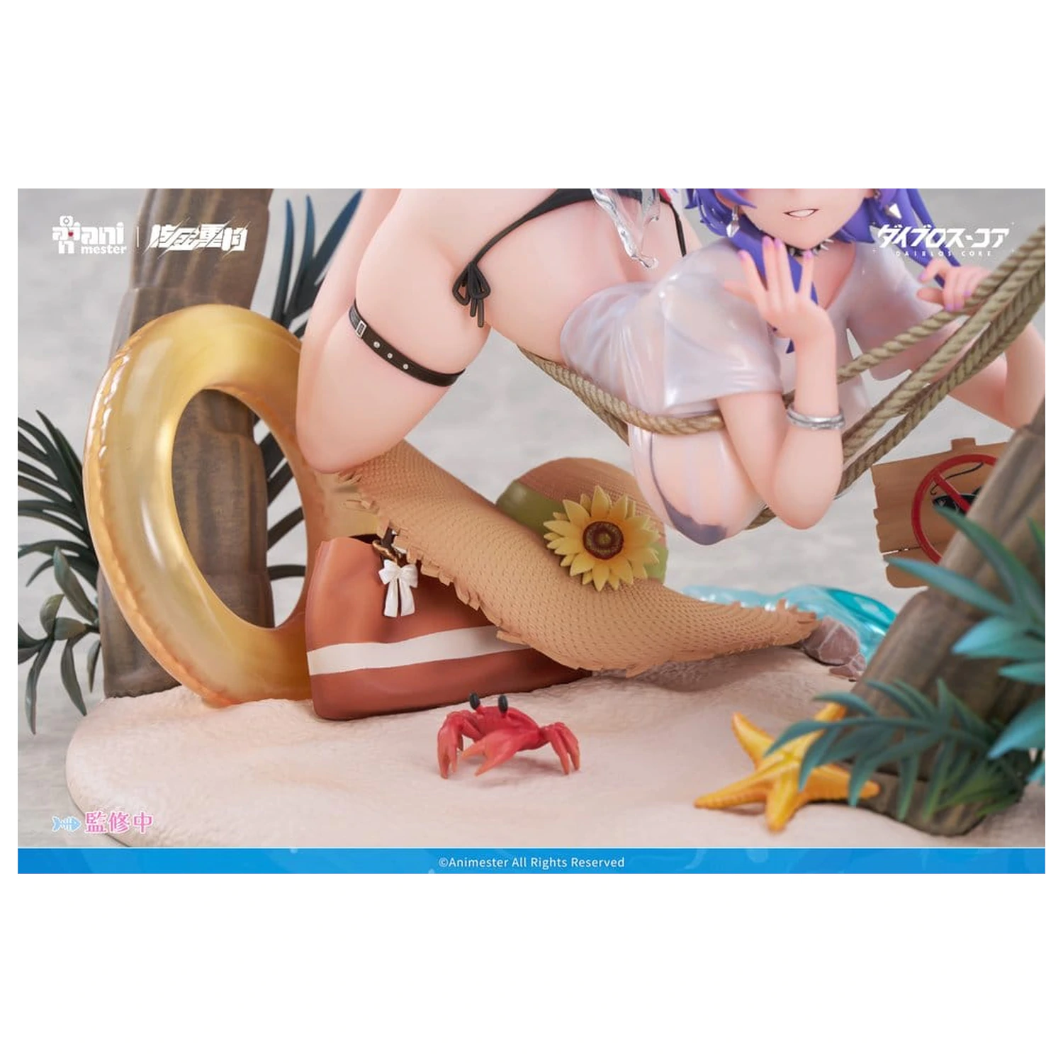 Original Character figurka z PVC 1/6 Bright Summer Barbera·Red ilustracja DaiblosCore 14 cm zdjęcie produktu