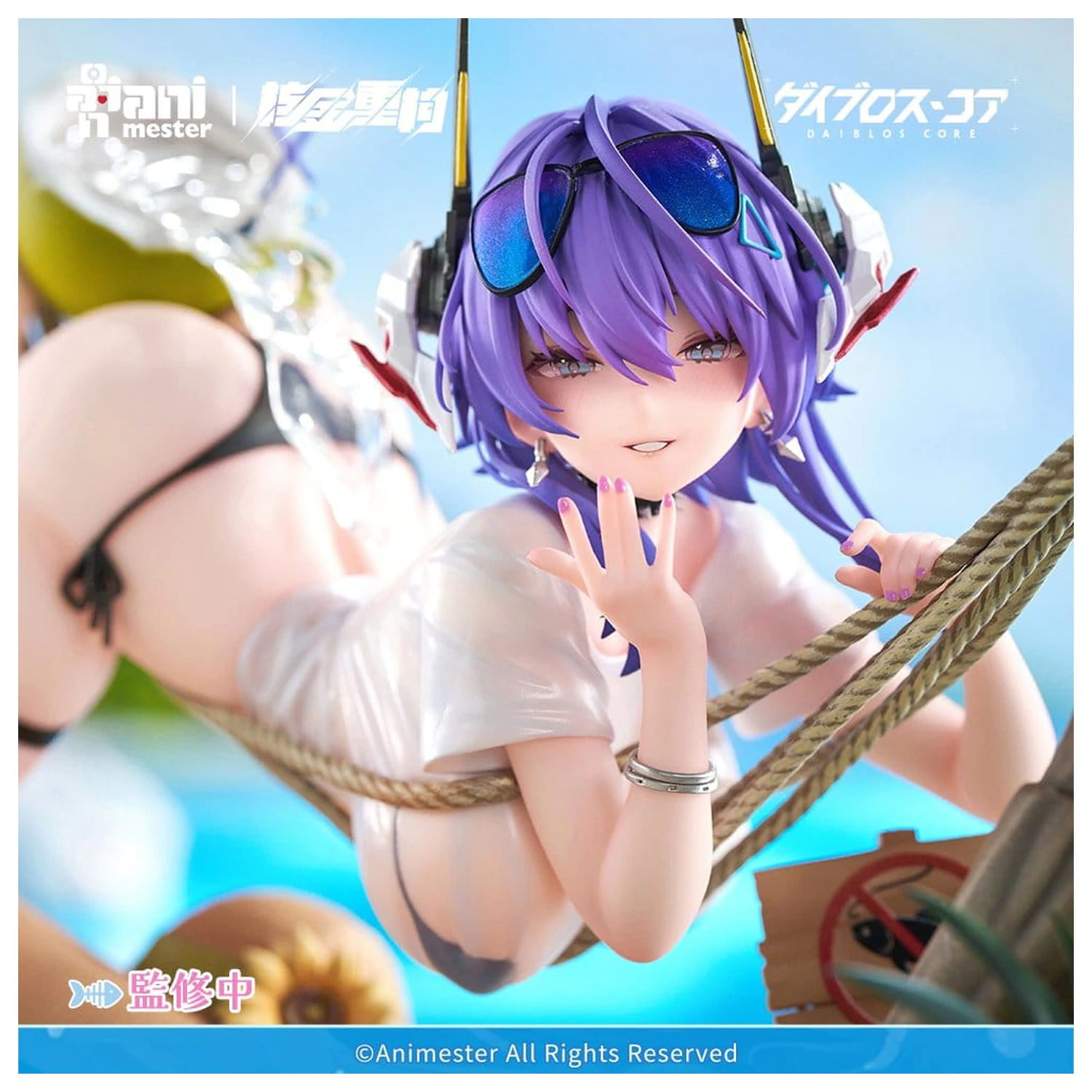 Original Character figurka z PVC 1/6 Bright Summer Barbera·Red ilustracja DaiblosCore 14 cm zdjęcie produktu