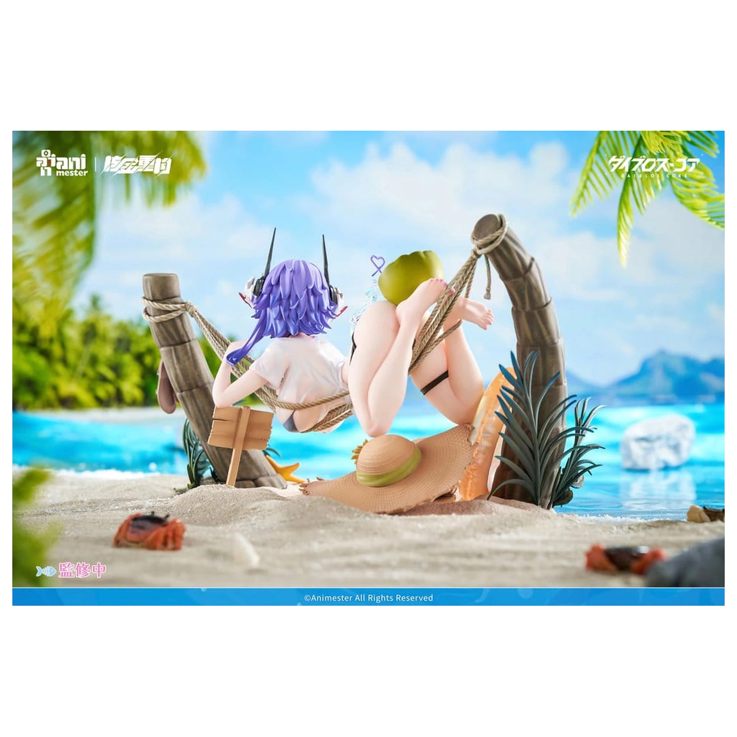 Original Character figurka z PVC 1/6 Bright Summer Barbera·Red ilustracja DaiblosCore 14 cm zdjęcie produktu