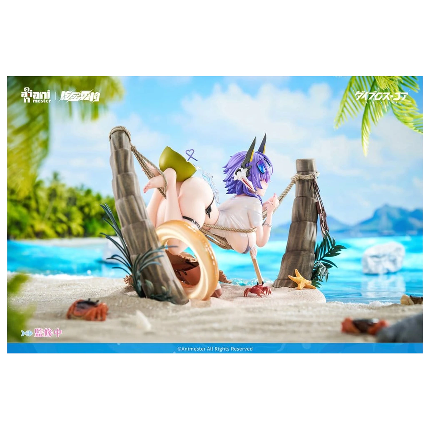 Original Character figurka z PVC 1/6 Bright Summer Barbera·Red ilustracja DaiblosCore 14 cm zdjęcie produktu