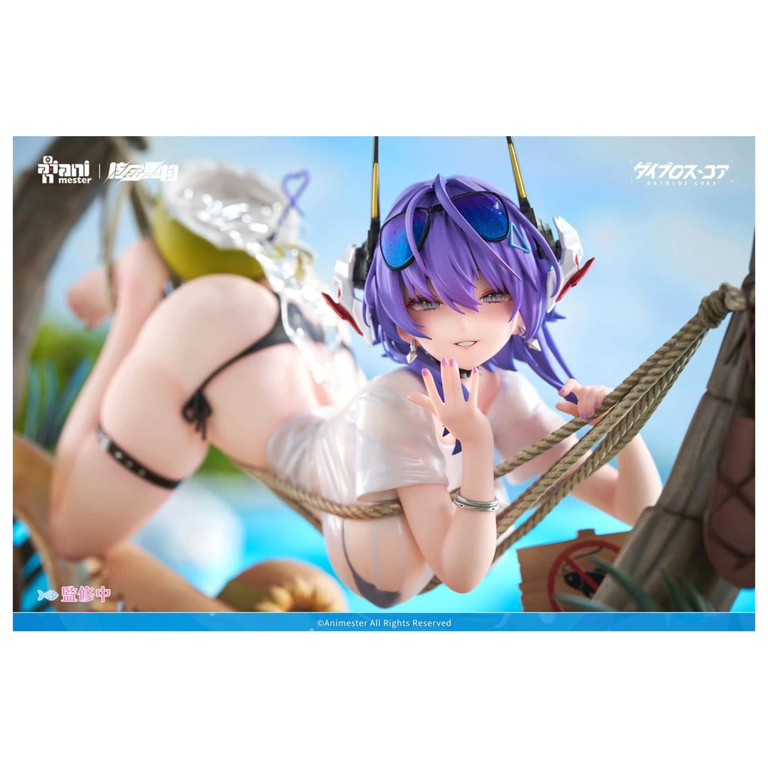 Original Character figurka z PVC 1/6 Bright Summer Barbera·Red ilustracja DaiblosCore 14 cm zdjęcie produktu