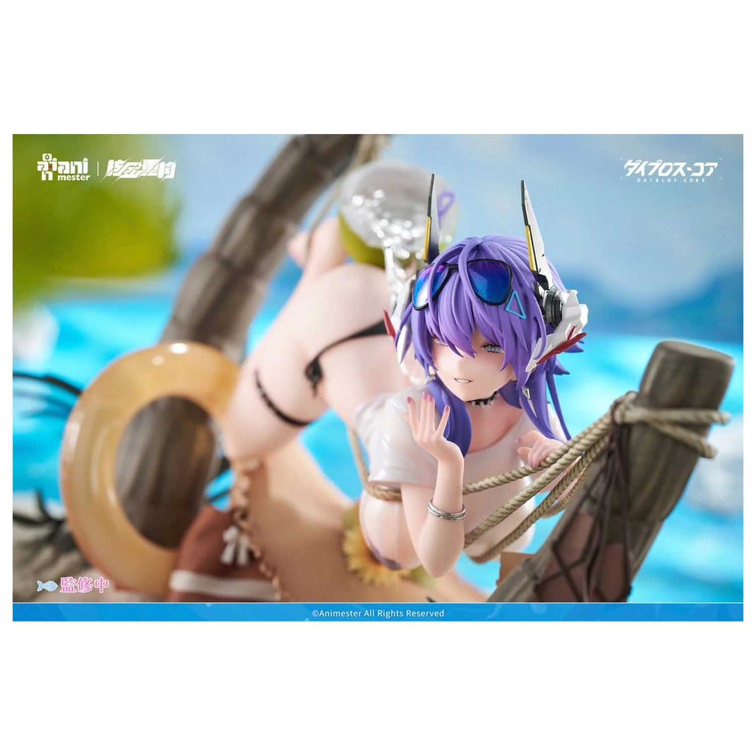 Original Character figurka z PVC 1/6 Bright Summer Barbera·Red ilustracja DaiblosCore 14 cm zdjęcie produktu