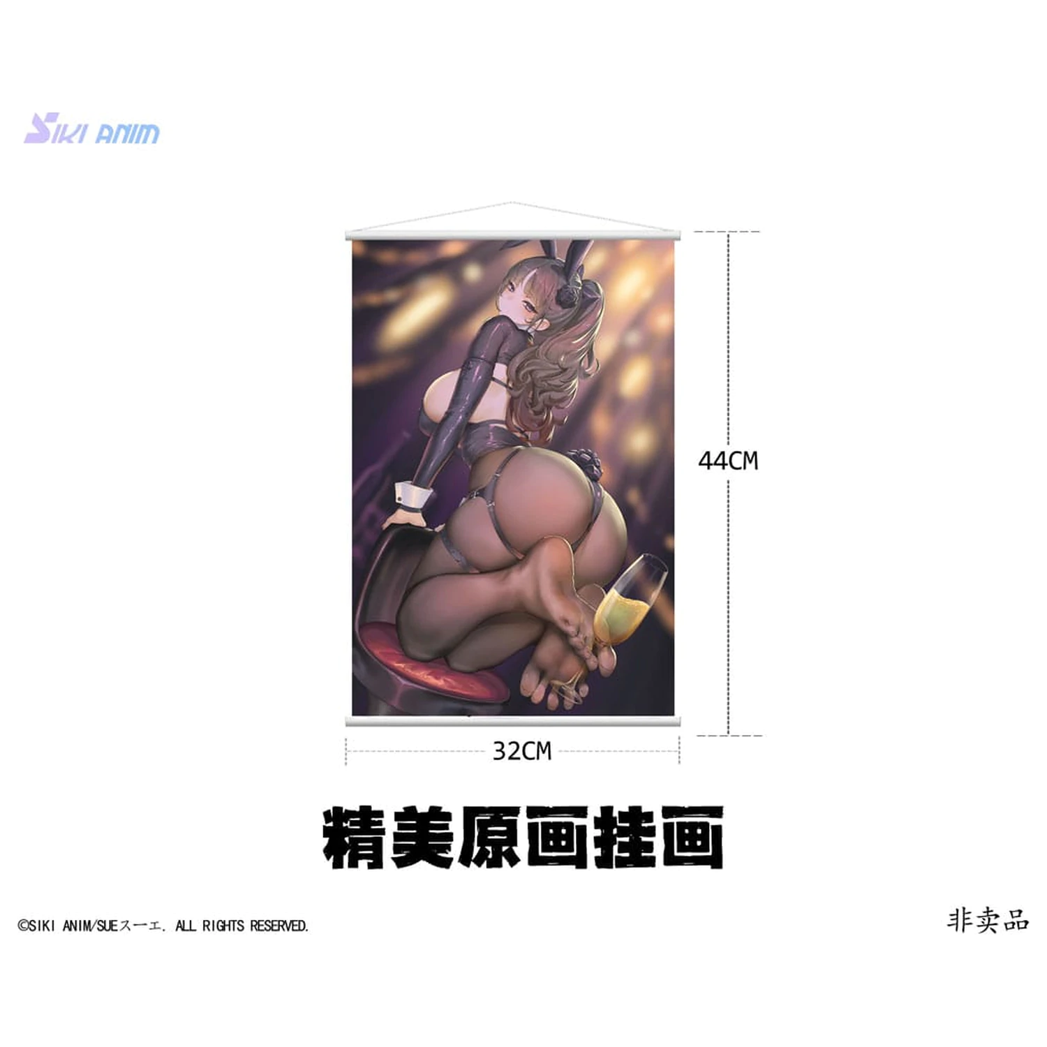 Original Character PVC Statue 1/6 Champagne and Bunny Girl Rose White Stocking Ver. 31 cm zdjęcie produktu