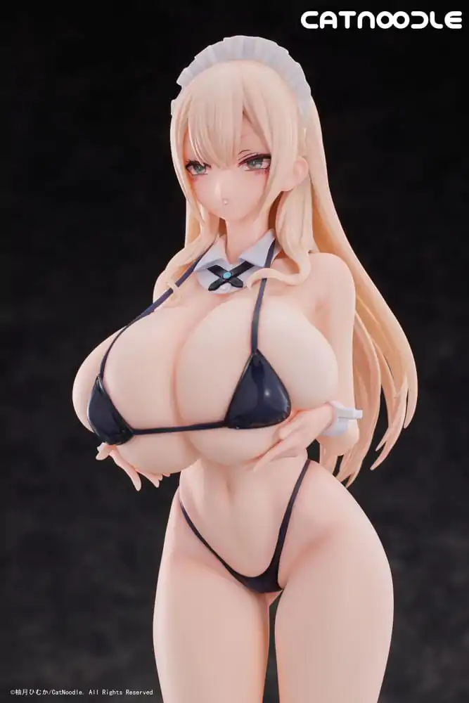 Oryginalna Figurka PVC 1/6 Dosukebe Bikini wo Kitekureru Juujun na Maid-san Ilustracja od Himuka Yuzuki 27 cm zdjęcie produktu