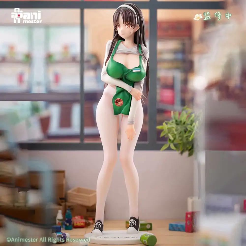 Oryginalna Statuetka Postaci 1/6 First Business! Mari Hanamiya the Gentle Shop Assistant ilustracja POPQN 28 cm zdjęcie produktu