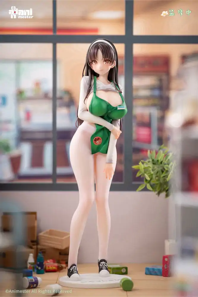 Oryginalna Statuetka Postaci 1/6 First Business! Mari Hanamiya the Gentle Shop Assistant ilustracja POPQN 28 cm zdjęcie produktu