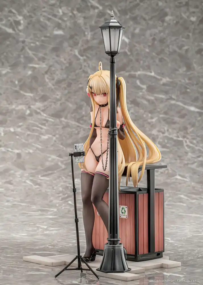 Oryginalna Figurka PVC Original Character 1/6 Gyakuryuu Chakai Asaba Tokisaki Ilustracja Taketori Zaiku 25 cm zdjęcie produktu