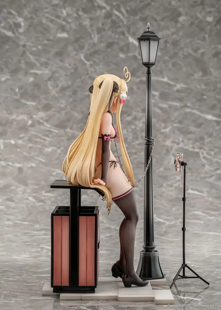 Oryginalna Figurka PVC Original Character 1/6 Gyakuryuu Chakai Asaba Tokisaki Ilustracja Taketori Zaiku 25 cm zdjęcie produktu