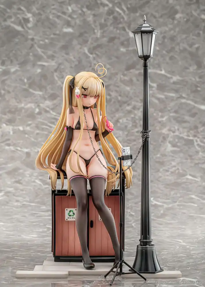 Oryginalna Figurka PVC Original Character 1/6 Gyakuryuu Chakai Asaba Tokisaki Ilustracja Taketori Zaiku 25 cm zdjęcie produktu