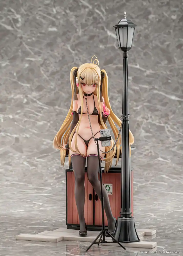 Oryginalna Figurka PVC Original Character 1/6 Gyakuryuu Chakai Asaba Tokisaki Ilustracja Taketori Zaiku 25 cm zdjęcie produktu