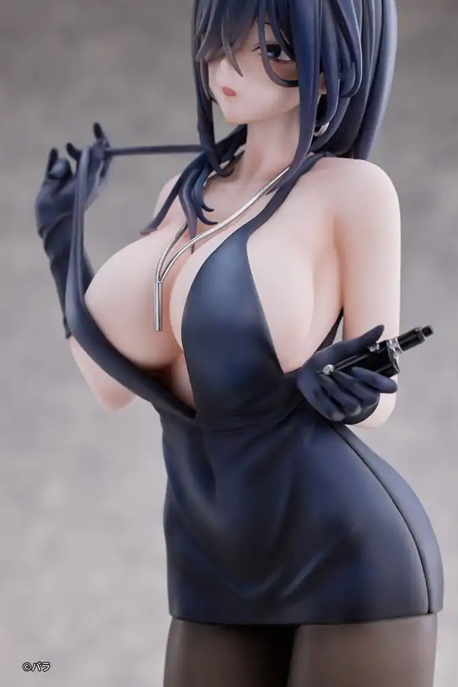 Oryginalna figurka PVC Original Character 1/6 Ishimi Yokoyama Black One-piece Dress Ver. ilustracja Bara 28 cm zdjęcie produktu