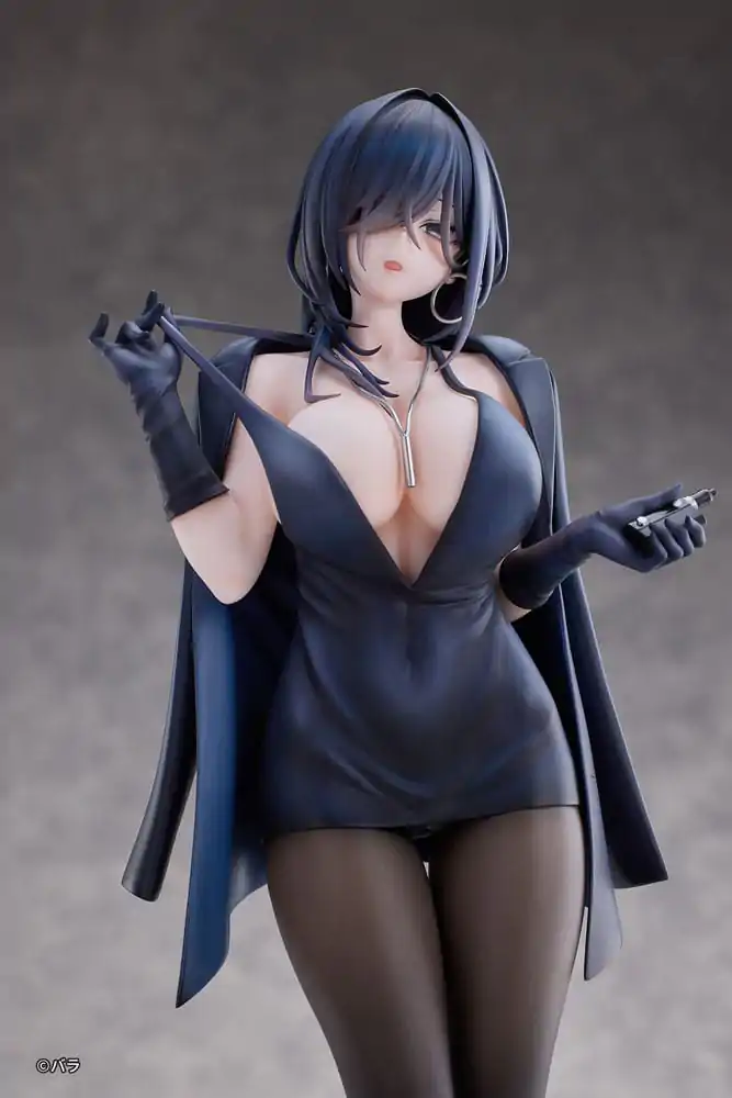 Oryginalna figurka PVC Original Character 1/6 Ishimi Yokoyama Black One-piece Dress Ver. ilustracja Bara 28 cm zdjęcie produktu