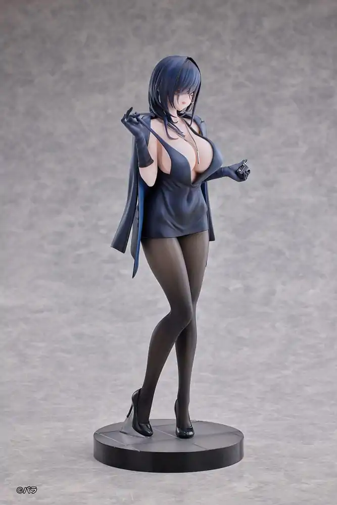 Oryginalna figurka PVC Original Character 1/6 Ishimi Yokoyama Black One-piece Dress Ver. ilustracja Bara 28 cm zdjęcie produktu