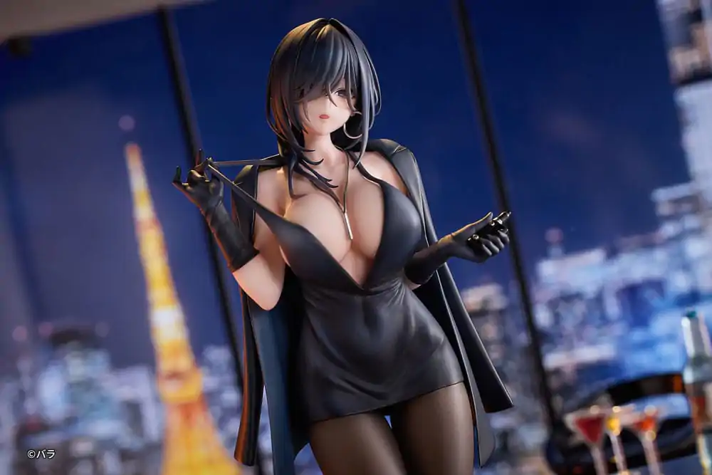 Oryginalna figurka PVC Original Character 1/6 Ishimi Yokoyama Black One-piece Dress Ver. ilustracja Bara 28 cm zdjęcie produktu