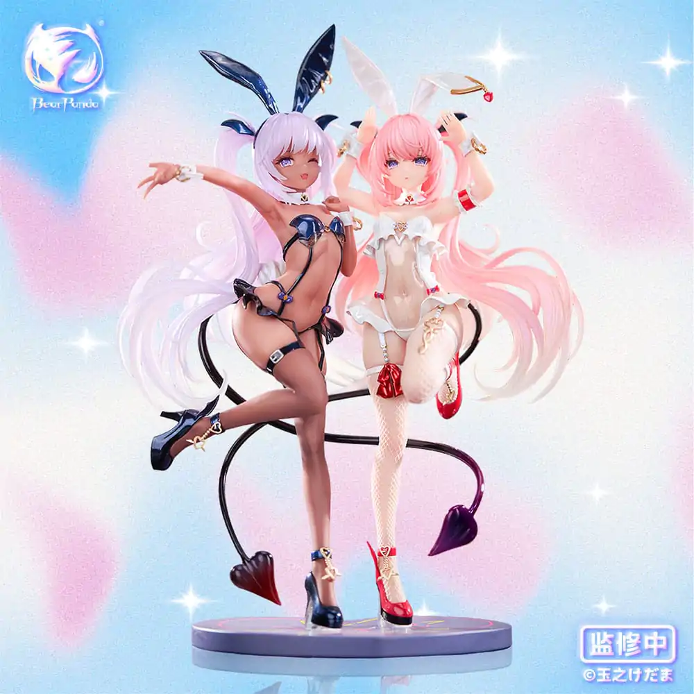 Oryginalna Figurka PVC Original Character 1/6 Lulumu & Kulomu Ilustracja Tamano Kedama 27 cm zdjęcie produktu