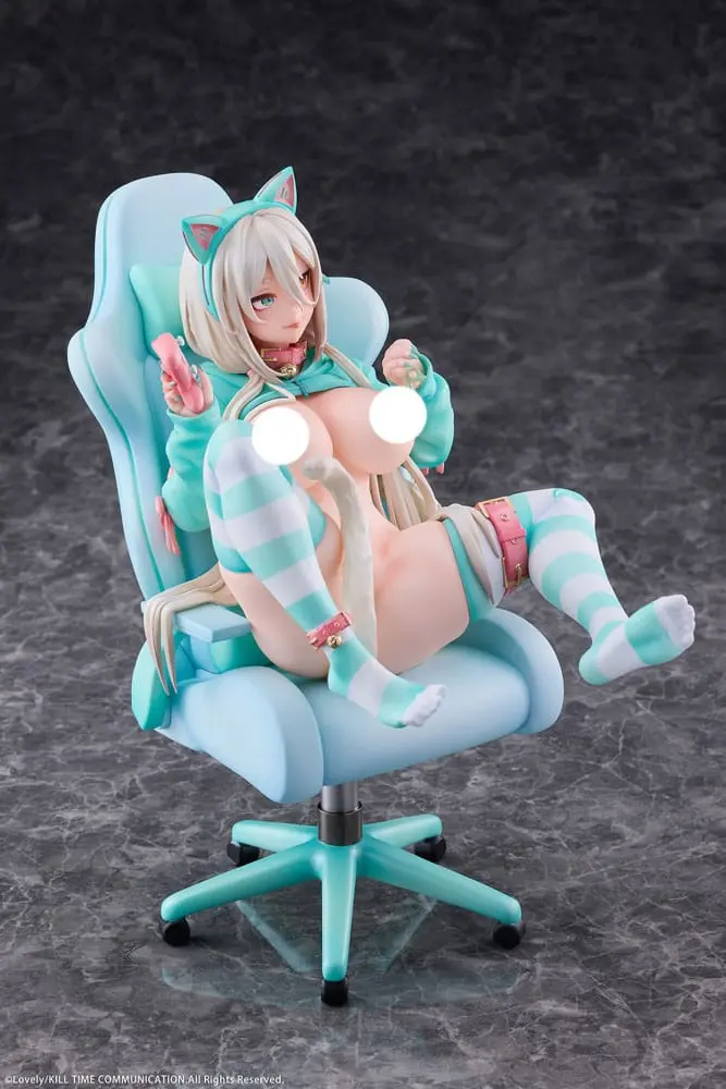 Oryginalna Postać PVC 1/6 Nekomata Gamer Shiro 25 cm zdjęcie produktu