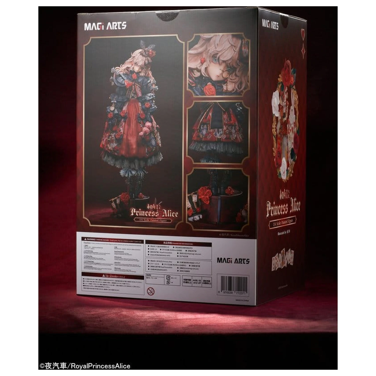 Oryginalna postać statuetka z PVC 1/6 Red Queen and Princess Alice 29 cm zdjęcie produktu