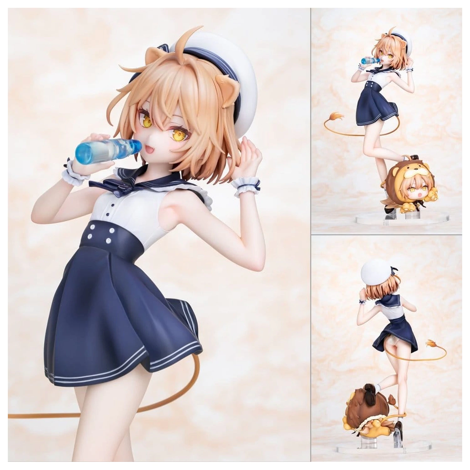 Oryginalna Figurka PVC 1/6 Rurudo Lion Marine Sailor Ver. 28 cm zdjęcie produktu