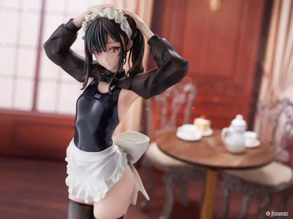 Oryginalna Postać Figurka PVC 1/6 Sakura Shiori Sportowy strój kąpielowy Pokojówka 27 cm zdjęcie produktu