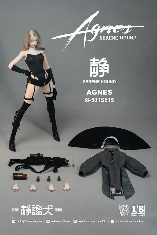 Figurka Akcji Original Character 1/6 Serene Hound "Agnes" 30 cm zdjęcie produktu