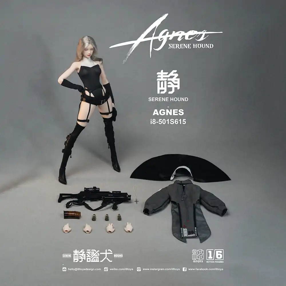 Figurka Akcji Original Character 1/6 Serene Hound "Agnes" 30 cm zdjęcie produktu