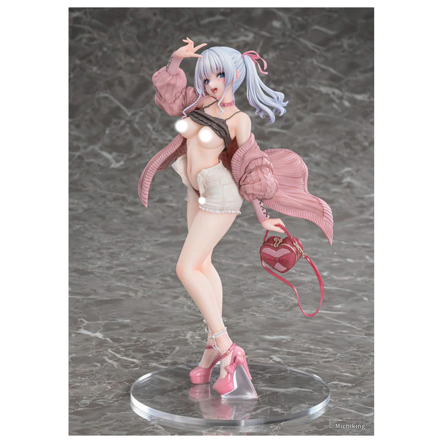 Oryginalna postać statuetka PVC 1/6 Shion Passion Pink Ilustracja Michiking 27 cm zdjęcie produktu