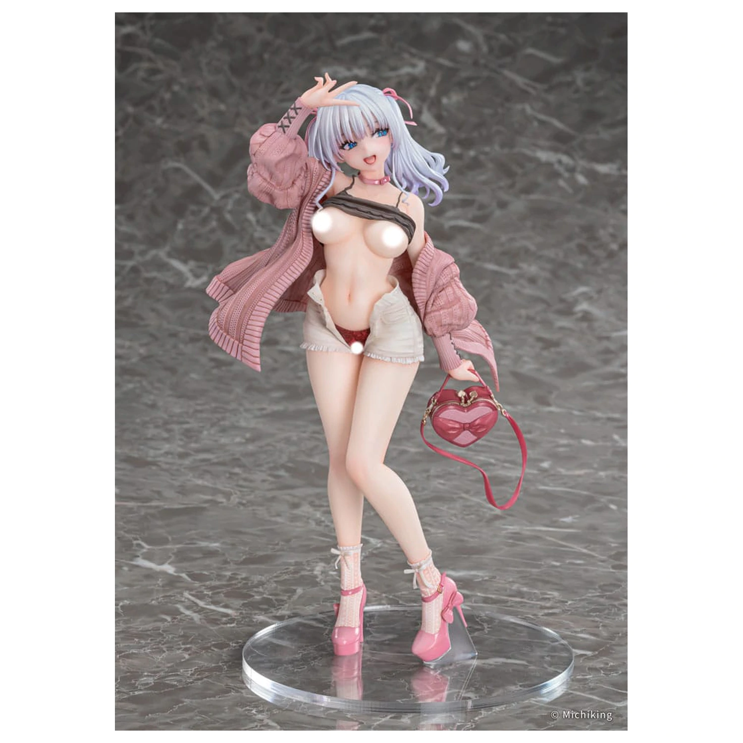 Oryginalna postać statuetka PVC 1/6 Shion Passion Pink Ilustracja Michiking 27 cm zdjęcie produktu
