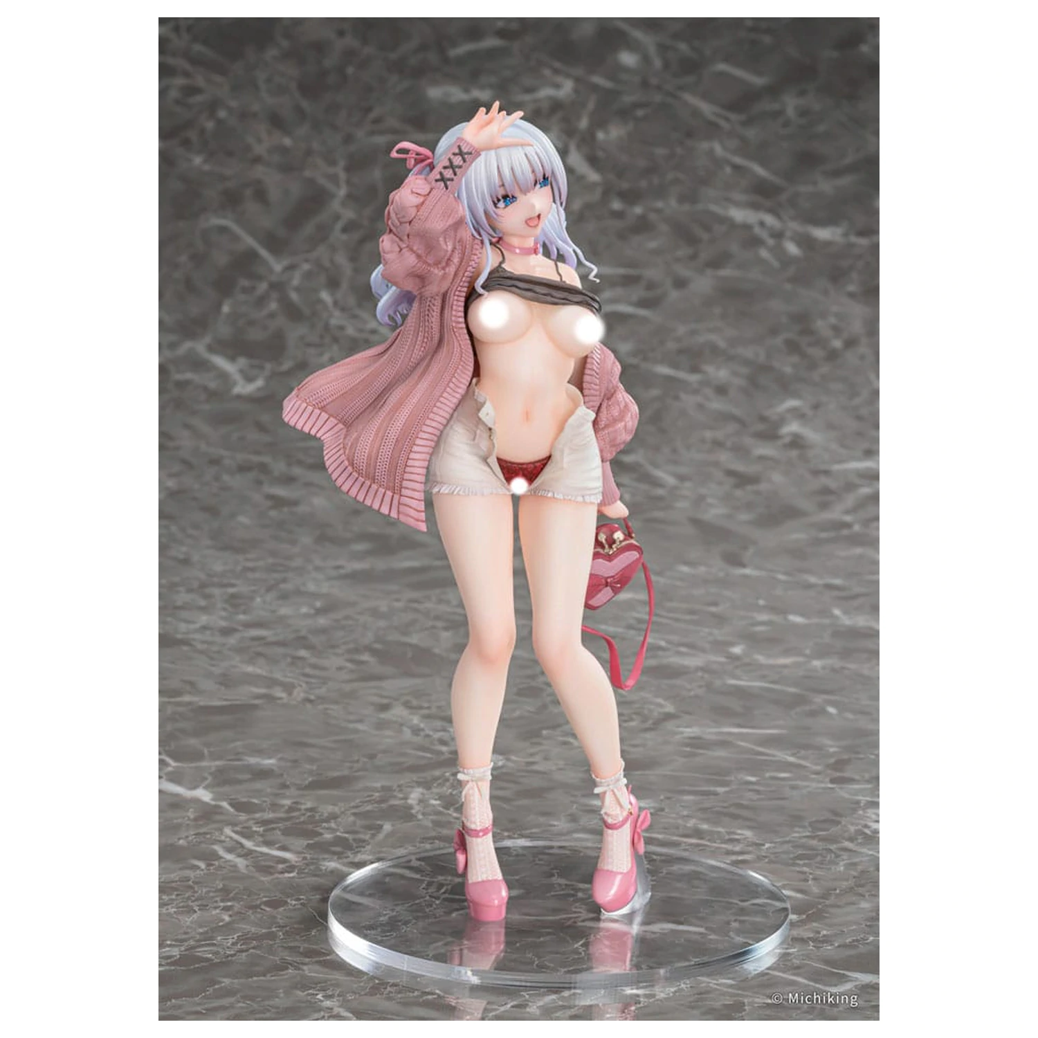 Oryginalna postać statuetka PVC 1/6 Shion Passion Pink Ilustracja Michiking 27 cm zdjęcie produktu