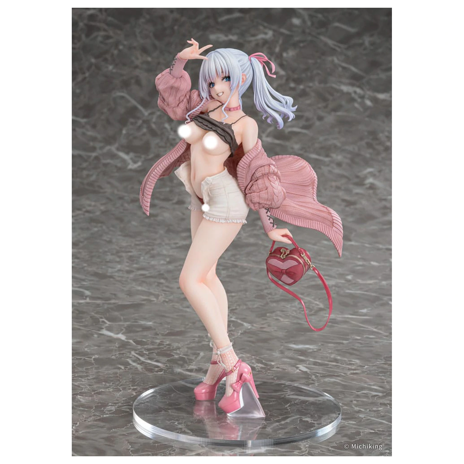 Oryginalna postać statuetka PVC 1/6 Shion Passion Pink Ilustracja Michiking 27 cm zdjęcie produktu