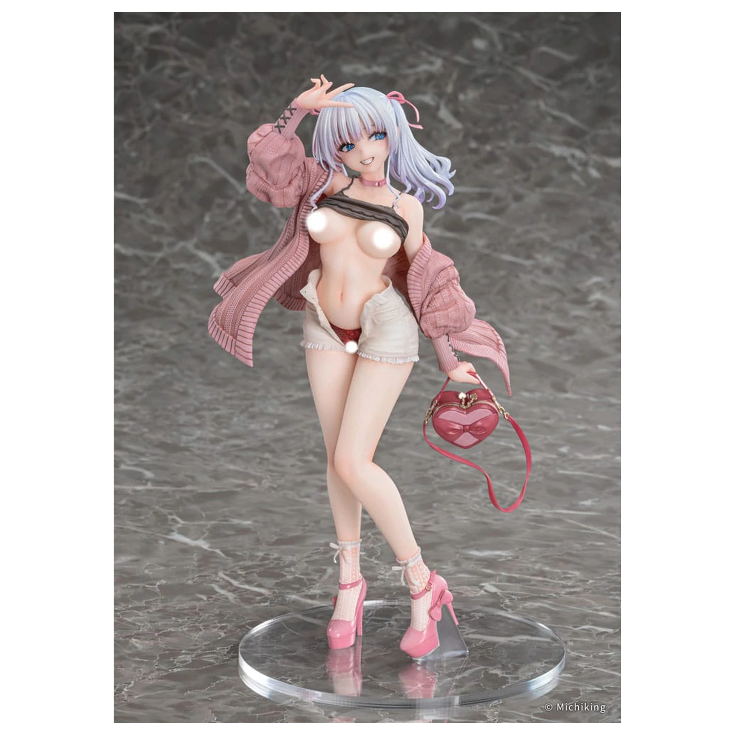 Oryginalna postać statuetka PVC 1/6 Shion Passion Pink Ilustracja Michiking 27 cm zdjęcie produktu